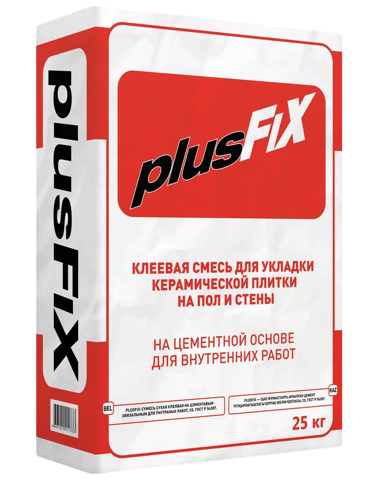 Купить PlusFix - клеевая смесь 25kg bag в Белгороде