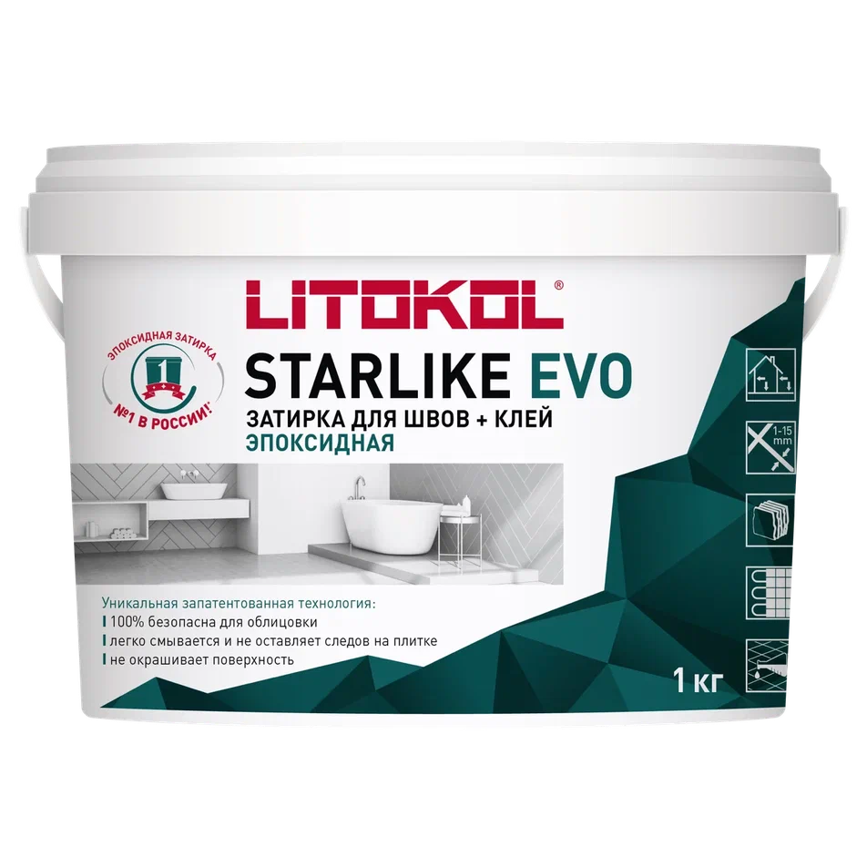 Купить STARLIKE EVO S.820 AZZURRO TAORMINA затир.смесь (1kg bucket) в Белгороде