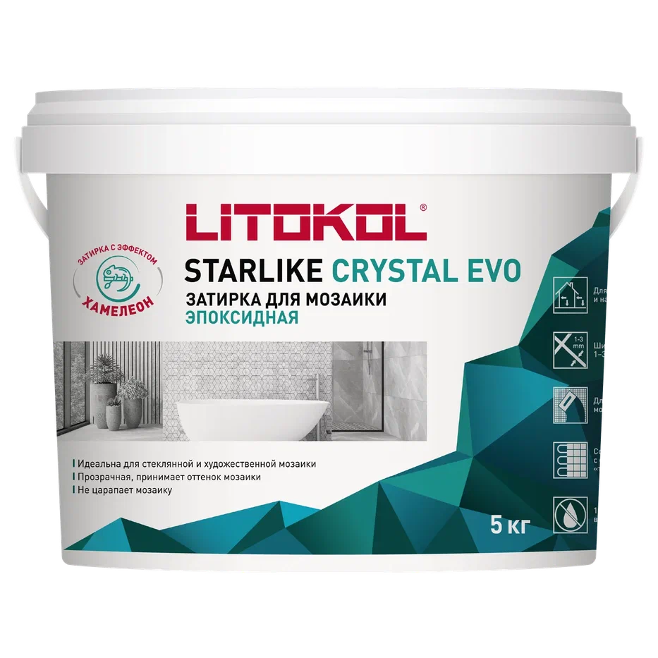 Купить STARLIKE EVO S.700 CRYSTAL затир.смесь (5kg bucket) в Белгороде