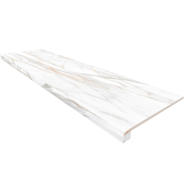 Купить Подоконник угловой SM02 33х120 непол. без бокового выступа (правый) в Уфе-1