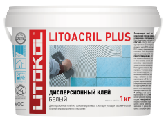 Купить LITOACRIL PLUS - пастообразный клей 1,0 kg bucket в Белгороде #2