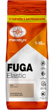 Купить Фуга "Тайфун Elastic" кремовая, №205, меш. 2кг в Нижнем Новгороде