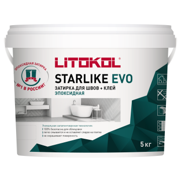 Купить STARLIKE EVO S.202 NATURALE затир.смесь (5kg bucket) в Москве