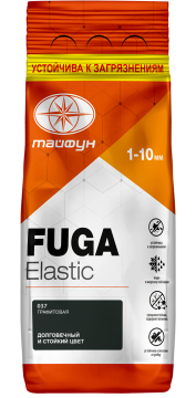 Купить Фуга "Тайфун Elastic" серая, №035, меш. 2кг в Москве