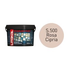 Купить STARLIKE EVO S.500 ROSA CIPRIA затир.смесь (2,5kg bucket) в Белгороде