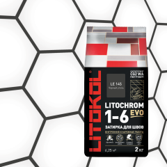 Купить LITOCHROM 1-6 EVO LE 145 черный уголь 2kg Al.bag в Белгороде