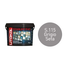 Купить STARLIKE EVO S.115 GRIGIO SETA затир.смесь (5kg bucket) в Белгороде #2