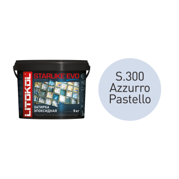 Купить STARLIKE EVO S.300 AZZURRO PASTELLO затир.смесь (5kg bucket) в Новосибирске-1