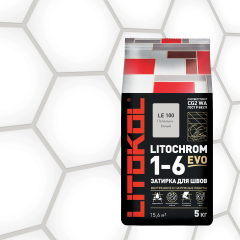 Купить LITOCHROM 1-6 EVO LE 100 пепельно-белый 5kg Al.bag в Белгороде