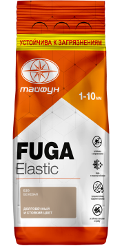 Купить Фуга "Тайфун Elastic" светло-бежевая, №019, меш. 2кг в Нижнем Новгороде