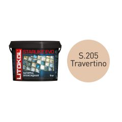 Купить STARLIKE EVO S.205 TRAVERTINO затир.смесь (5kg bucket) в Белгороде #2