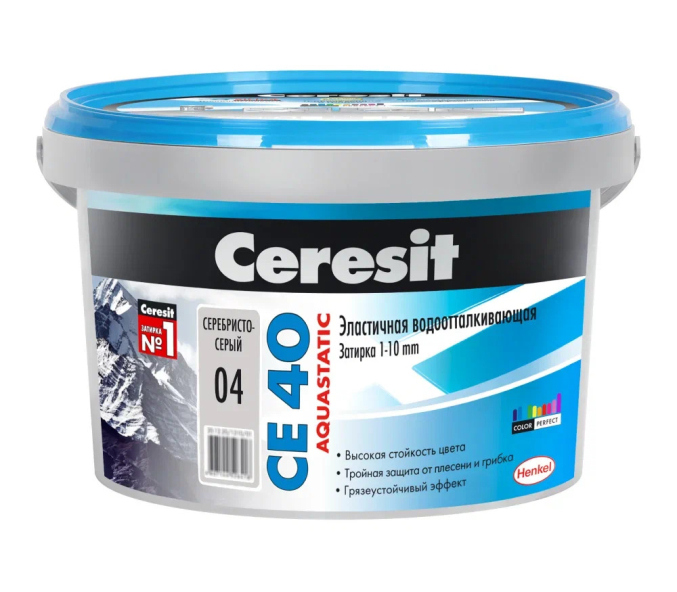 Купить CE 40/2 Затирка аквастатик (с-серый 04) в Нижнем Новгороде-1