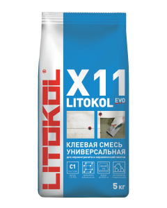 Купить LITOKOL X11 EVO-клеевая смесь 5kg Al.bag в Белгороде