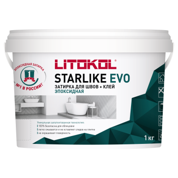 Купить STARLIKE EVO S.202 NATURALE затир.смесь (1kg bucket) в Краснодаре-1