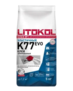 Купить SUPERFLEX K77 серый-клеевая смесь 5kg bag в Белгороде #3