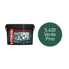 Купить STARLIKE EVO S.430 VERDE PINO затир.смесь (2,5kg bucket) в Белгороде