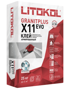 Купить LitoKol X11 EVO серый-клеевая смесь 25kg bag в Белгороде