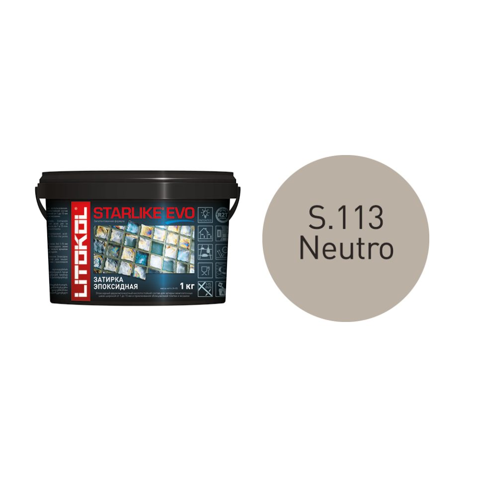 Купить STARLIKE EVO S.113 NEUTRO затир.смесь (1kg bucket) в Белгороде