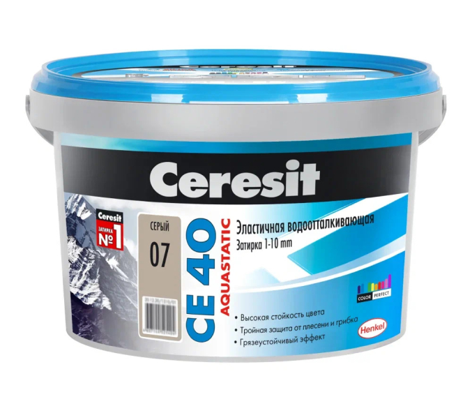 Купить CE 40/2 Затирка аквастатик (серая 07) в Санкт-Петербурге-1
