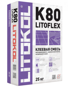 Купить LitoFlex K80-клеевая смесь (25kg bag) в Белгороде #2
