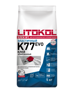 Купить SUPERFLEX K77 серый-клеевая смесь 5kg bag в Белгороде