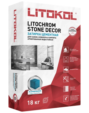 LITOCHROM STONE DECOR SD.420 Графит 18кг