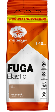 Купить Фуга "Тайфун Elastic" бежевая, №020, меш. 2кг в Казани