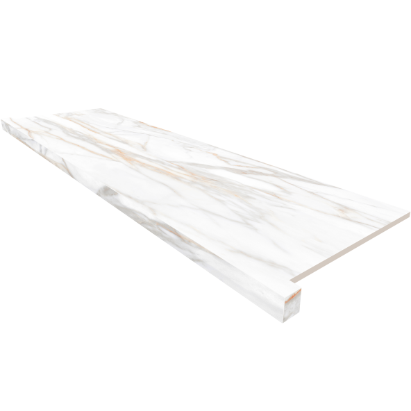 Купить Подоконник фронтальный SM02 33х120 полир. с боковыми выступами в Нижнем Новгороде-1