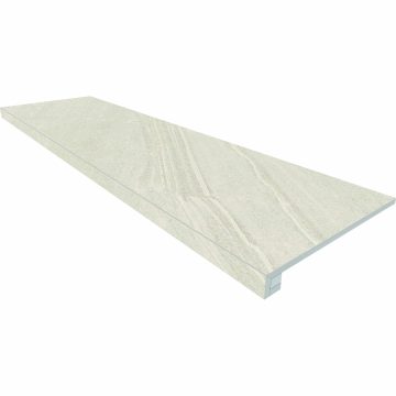 Купить Комплект (Ступень GB01 (33x120x9) непол. (прямоугол. бортик) без насечек + Подступенок (14,5x120x9)) в Белгороде