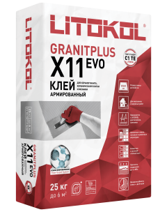 Купить LITOKOL X11 EVO GRANITPLUS (25kg bag) в Белгороде