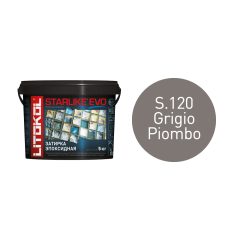 Купить STARLIKE EVO S.120 GRIGIO PIOMBO затир.смесь (5kg bucket) в Белгороде #2
