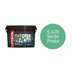 Купить STARLIKE EVO S.420 VERDE PRATO затир.смесь (2,5kg bucket) в Белгороде