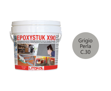 Купить EPOXYSTUK X90 C.30 GRIGIO PERLA 5kg bucket в Москве-2