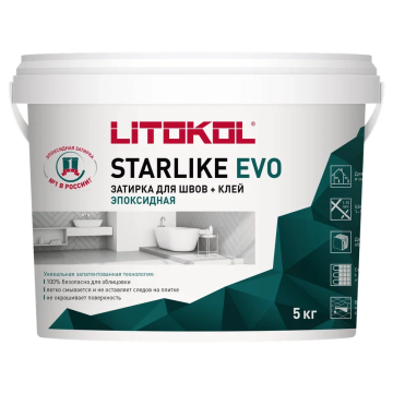 Купить STARLIKE EVO S.810 VERDE CAPRI затир.смесь (5kg bucket) в Ростове-на-Дону-1